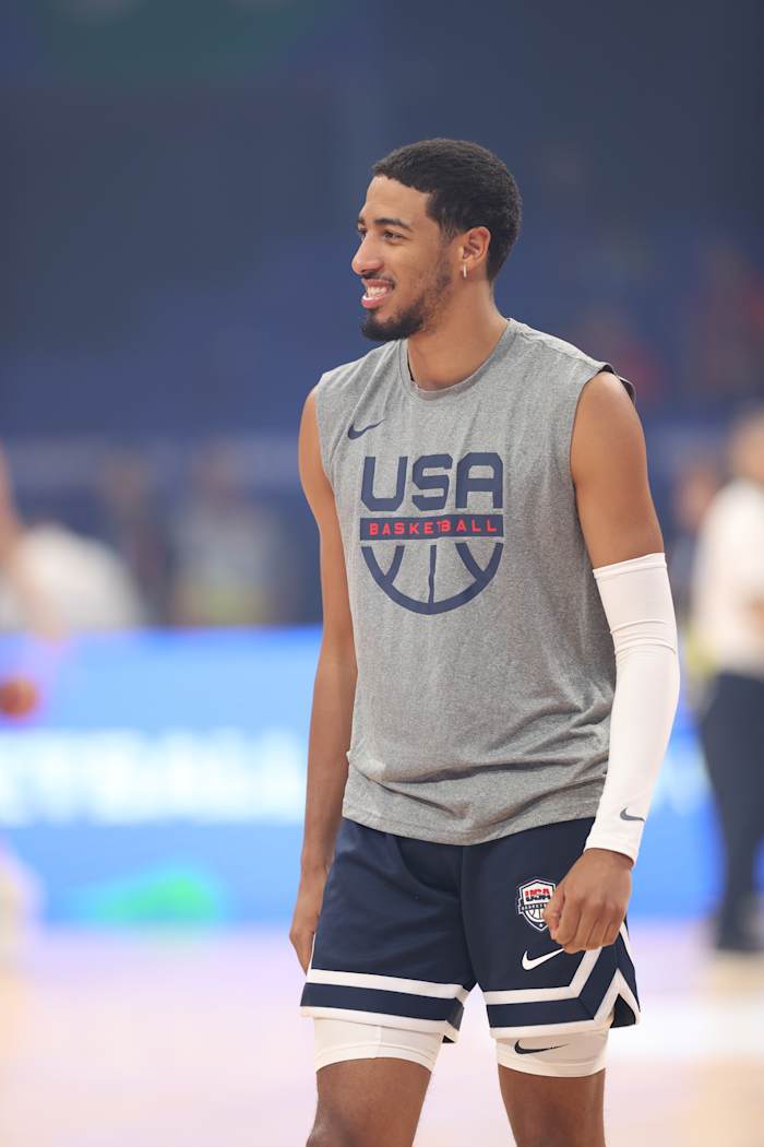Indiana Pacers Tyrese Haliburton Team USA
